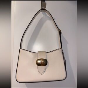 White Eliza Shoulder Bag
